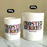 400g Frosted Berries Double Wick Soy Wax Candle