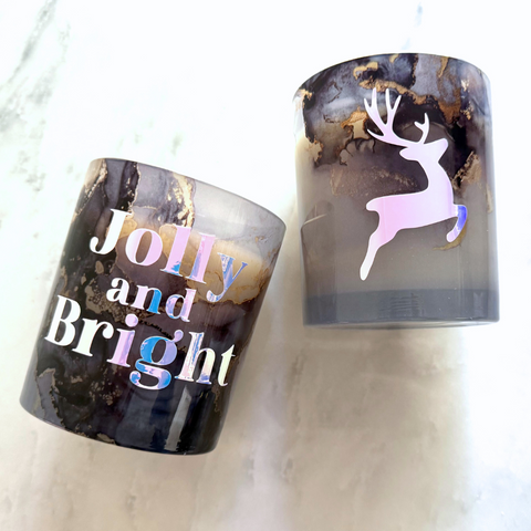 Jolly and Bright Set - Sugar Cookies and Christmas Pudding - 285g Soy Wax Candle Set