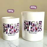 400g Sugar Plums Double Wick Soy Wax Candle