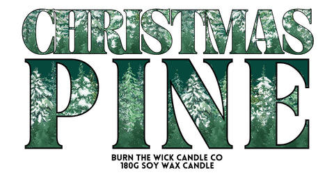 180g Christmas Pine Soy Wax Candle