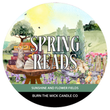 Spring Reads - Sunshine and Flower Fields