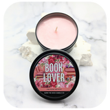 Book Lover - Pink Peony and Rose
